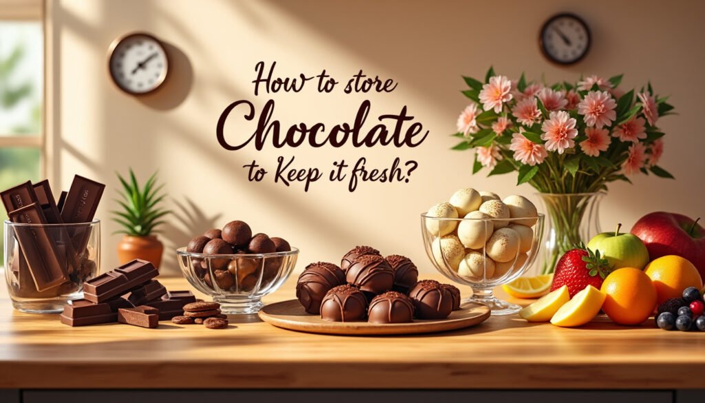 découvrez nos astuces pratiques pour conserver le chocolat et garantir sa fraîcheur. apprenez à maintenir son goût et sa texture tout en évitant les erreurs courantes. un guide essentiel pour tous les amateurs de chocolat !