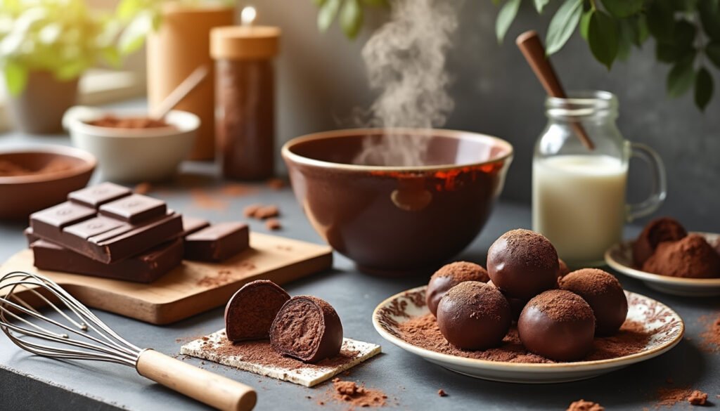 découvrez les secrets pour réaliser des truffes au chocolat maison irrésistibles ! suivez notre guide étape par étape pour maîtriser cette délicieuse recette et surprendre vos proches avec des douceurs fondantes et savoureuses.