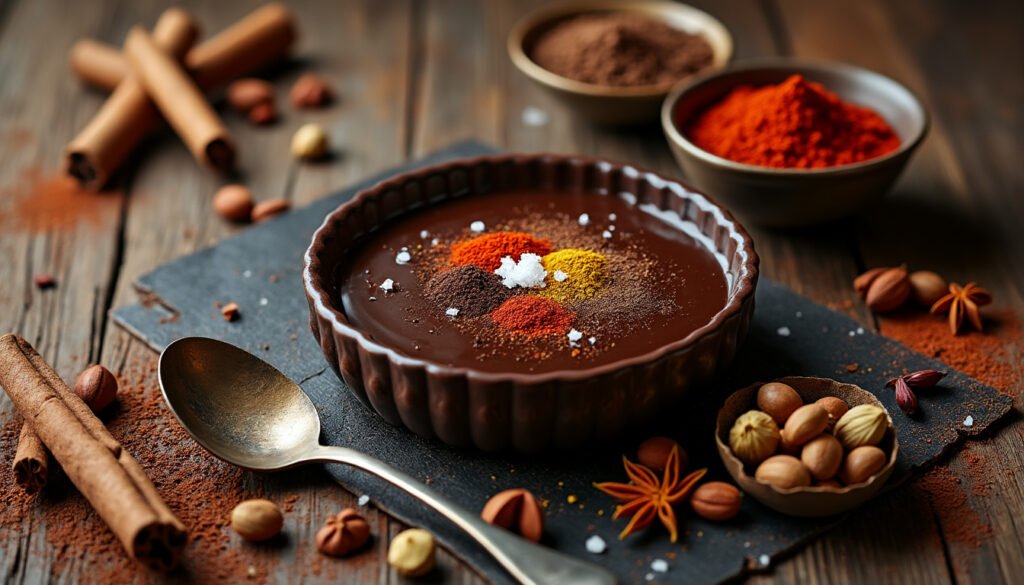 découvrez l'harmonie parfaite entre le chocolat et les épices dans notre article sur 'le chocolat aux épices : une tradition ancienne revisitée'. plongez dans l'histoire de cette gourmandise intemporelle, explorez des recettes innovantes et savourez des associations de saveurs inédites qui éveilleront vos sens.