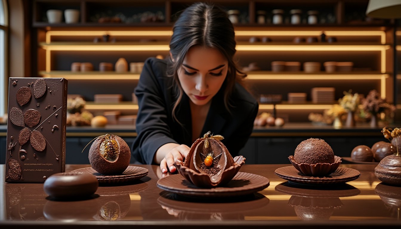 découvrez l'univers étonnant du chocolat aux insectes. innovation audacieuse ou simple folie gourmande ? plongez dans cette tendance surprenante qui allie saveurs uniques et durabilité alimentaire.