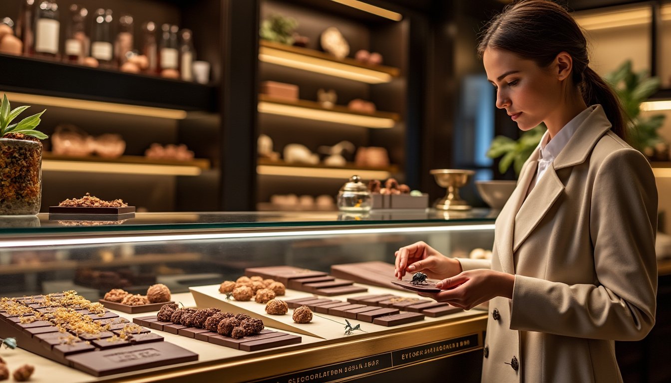 découvrez l'étonnante tendance du chocolat aux insectes ! entre innovation culinaire et folie gourmande, explorez les avantages nutritionnels, les enjeux écologiques et les réactions des amateurs de chocolat. osez goûter à cette nouvelle expérience gustative.