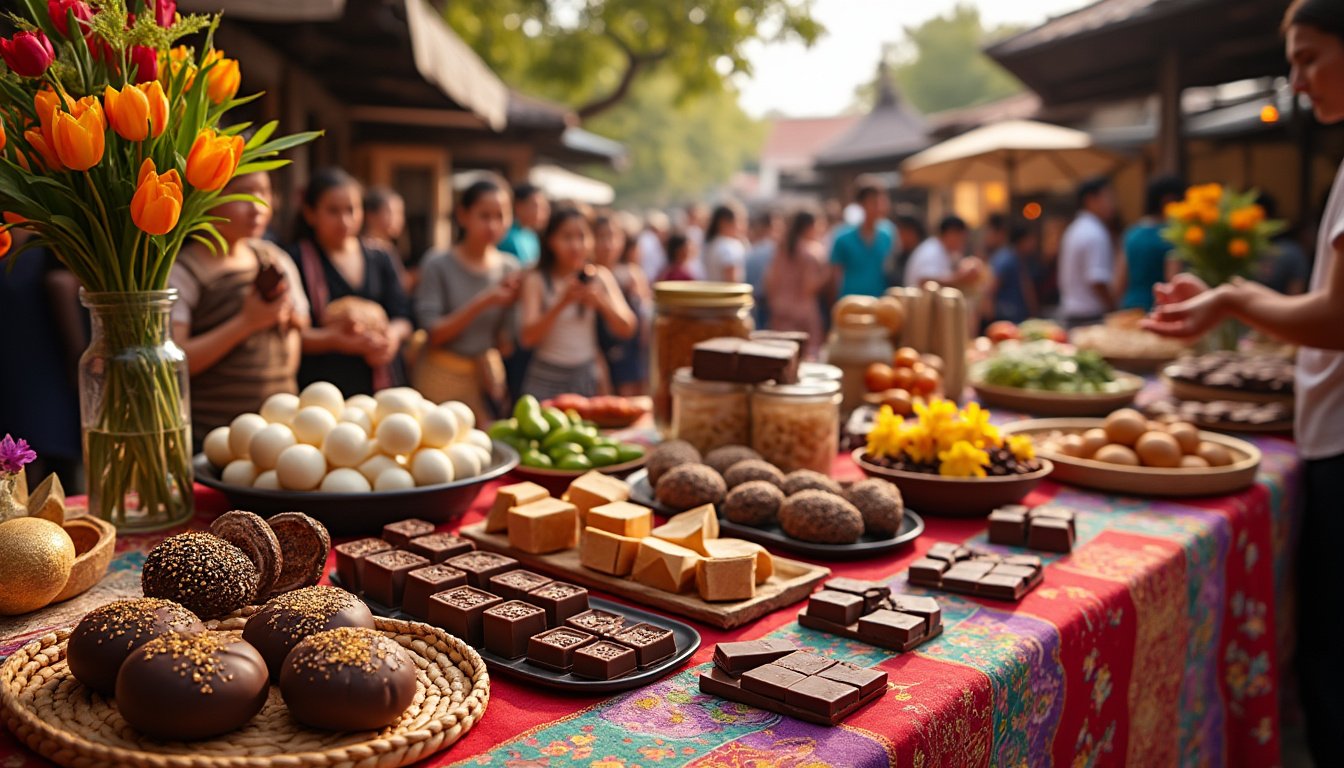 découvrez l'univers fascinant du chocolat dans les cultures asiatiques, où traditions anciennes et usages modernes se mêlent. explorez comment cette gourmandise délicate est intégrée dans les rituels, célébrations et la cuisine quotidienne, révélant des pratiques uniques et des saveurs envoûtantes.