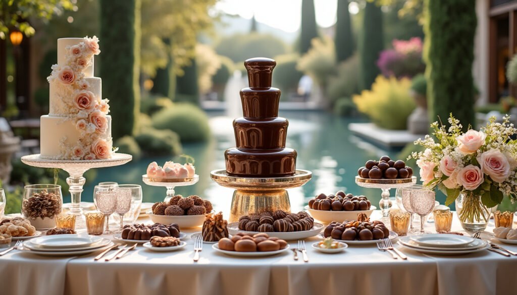 découvrez comment le chocolat, symbole de douceur et d'amour, s'invite dans les mariages à travers les traditions ancestrales et les nouvelles tendances. explorez des idées créatives pour intégrer cette délicieuse gourmandise dans votre célébration, des fontaines de chocolat aux gâteaux personnalisés, pour un mariage inoubliable.