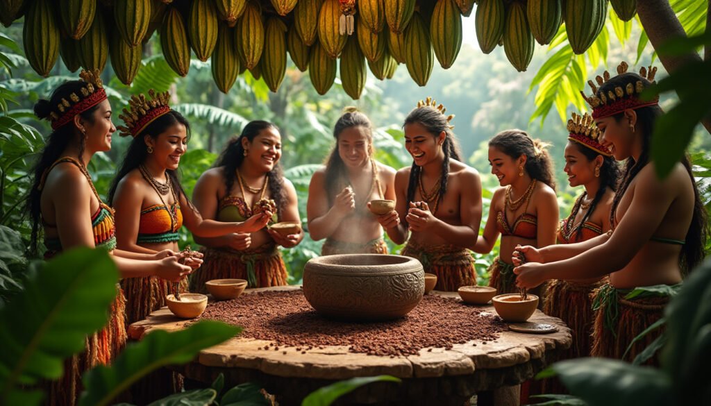 découvrez l'importance du chocolat dans les rituels et la culture des peuples indigènes. plongez dans l'univers fascinant où cet aliment sacré joue un rôle fondamental dans les traditions, les croyances et les coutumes, révélant ainsi l'héritage riche et diversifié de ces communautés ancestrales.