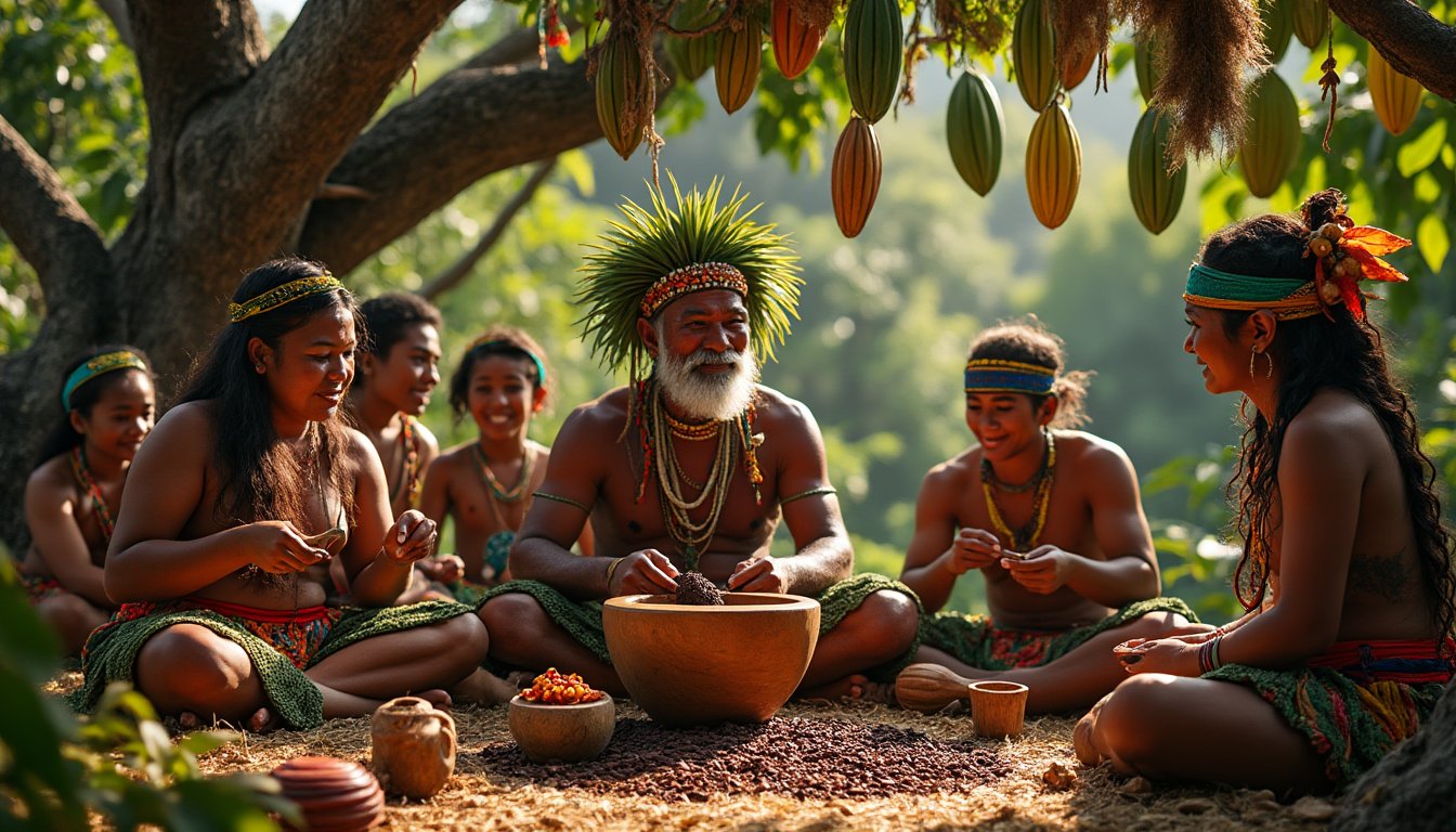 découvrez l'importance du chocolat dans les rituels et la culture des peuples indigènes. explorez ses significations spirituelles, ses usages traditionnels et son rôle essentiel dans les cérémonies, révélant ainsi la richesse et la diversité des pratiques culturelles qui l'entourent.