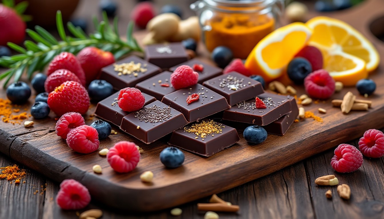 découvrez le chocolat fonctionnel, une délicieuse manière d'allier plaisir et santé. apprenez comment ce produit innovant peut enrichir votre alimentation tout en satisfaisant vos envies sucrées.