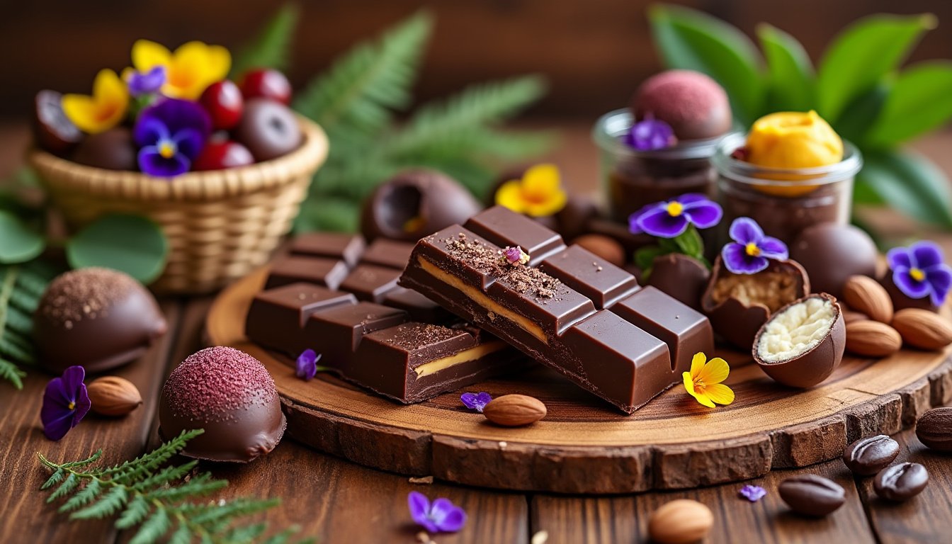 découvrez le chocolat végan, une délicieuse alternative gourmande qui allie saveur et bien-être. profitez de recettes savoureuses et d'astuces pour savourer le chocolat sans compromis sur vos valeurs. un délice pour tous les amoureux du chocolat, que vous soyez végan ou non !