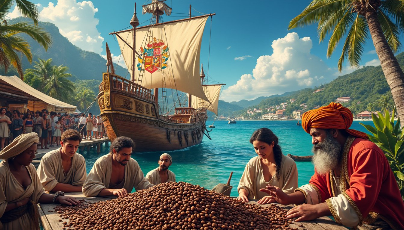 découvrez comment le cacao a influencé les explorations maritimes et les échanges commerciaux à travers l'histoire. plongez dans son impact sur les découvertes, les dynamiques économiques et les relations culturelles entre les civilisations.