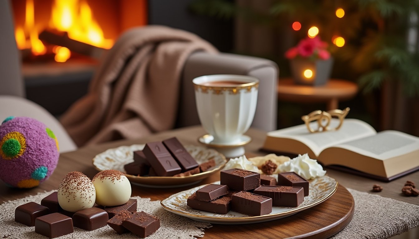 découvrez comment le chocolat, avec ses propriétés relaxantes et ses effets sur le bien-être mental, peut jouer un rôle clé dans la gestion du stress. apprenez les bienfaits du chocolat noir et ses composants qui favorisent une meilleure humeur et réduisent l'anxiété.