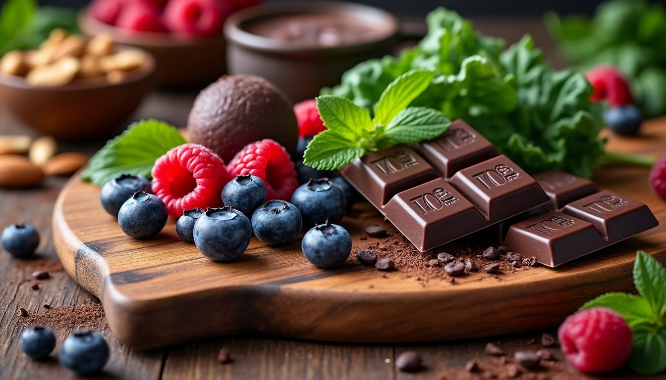 découvrez les nombreux bienfaits du chocolat noir pour la santé : riche en antioxydants, il aide à améliorer la circulation sanguine, à réduire le stress et à booster le moral. apprenez comment savourer ce délice tout en prenant soin de votre bien-être.