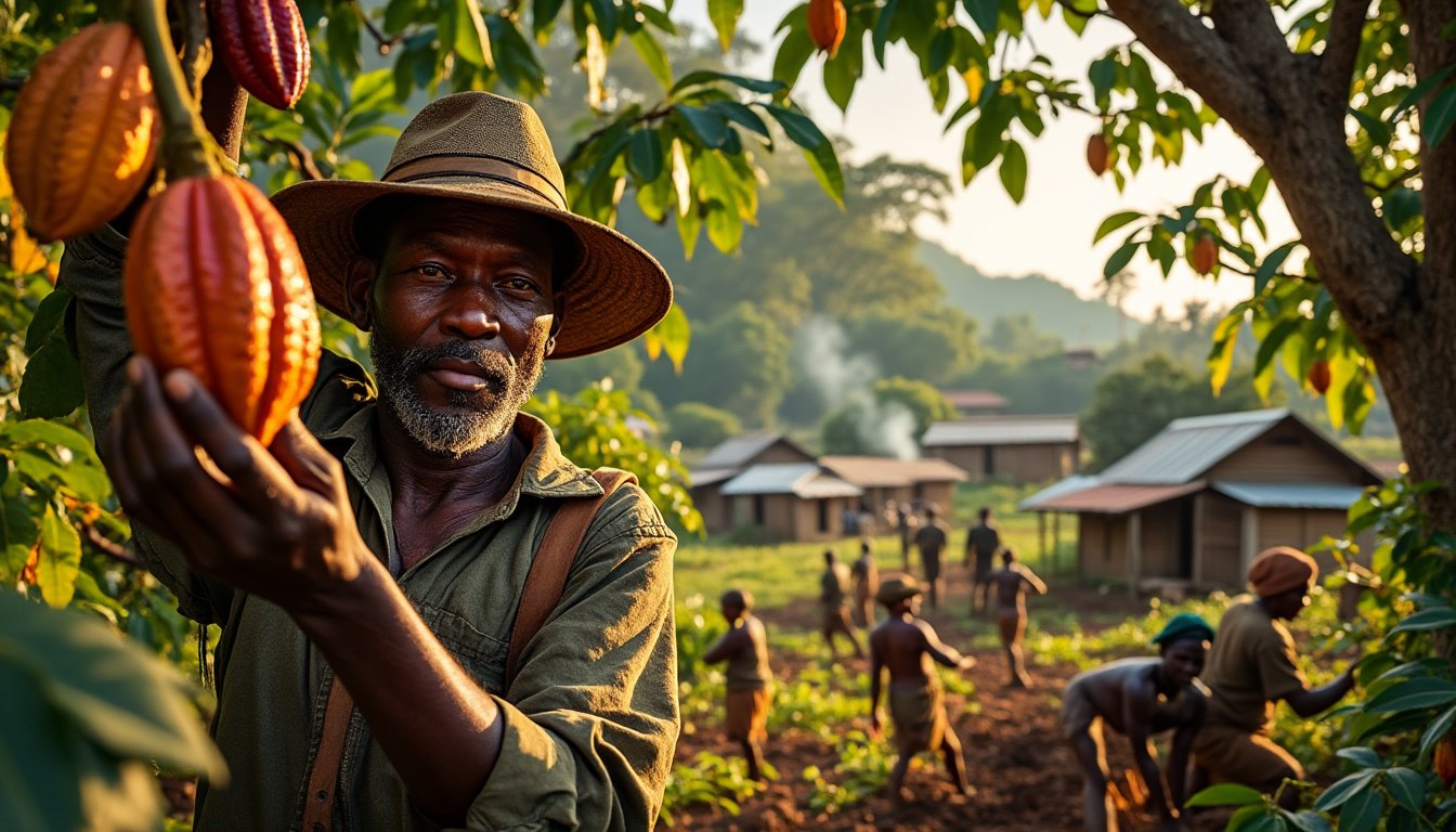 découvrez les enjeux souvent ignorés des conditions de travail des cultivateurs de cacao. cette étude met en lumière les défis quotidiens auxquels ces travailleurs font face, révélant une réalité méconnue derrière la production de cette précieuse denrée.