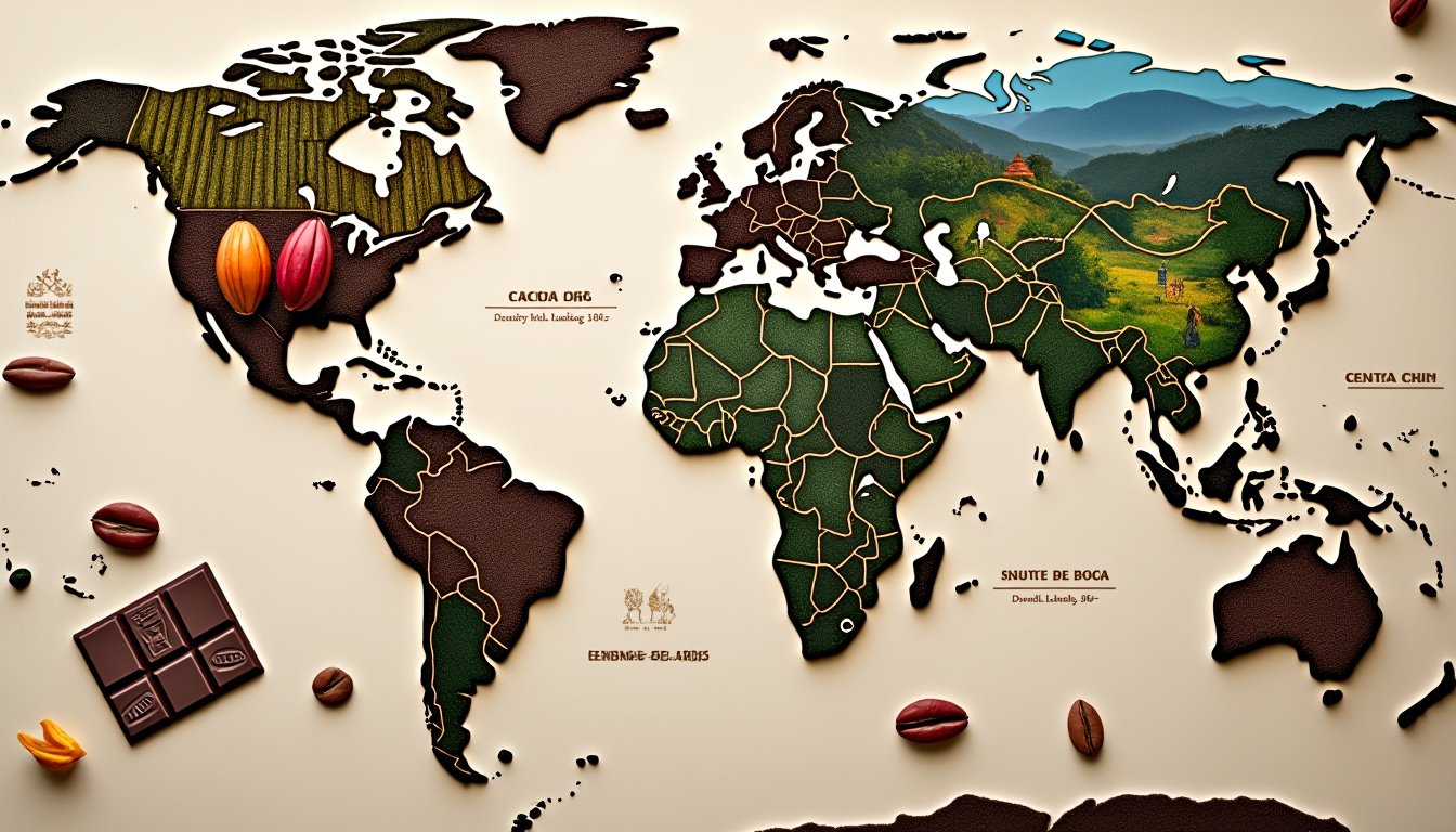 découvrez comment les origines géographiques du chocolat influencent ses saveurs uniques. explorez les variétés de chocolat provenant de différents pays et apprenez comment le terroir, le climat et les méthodes de culture modifient le goût de cette délicieuse friandise.