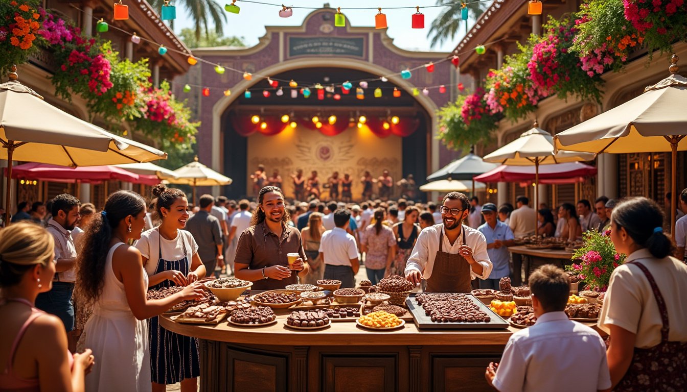 découvrez les fêtes consacrées au chocolat à travers le monde ! plongez dans un univers de gourmandise où la culture et la passion chocolatée se rencontrent, des festivals colorés aux traditions uniques. explorez les délices, les événements et les célébrations qui font honneur à cette douce tentation.