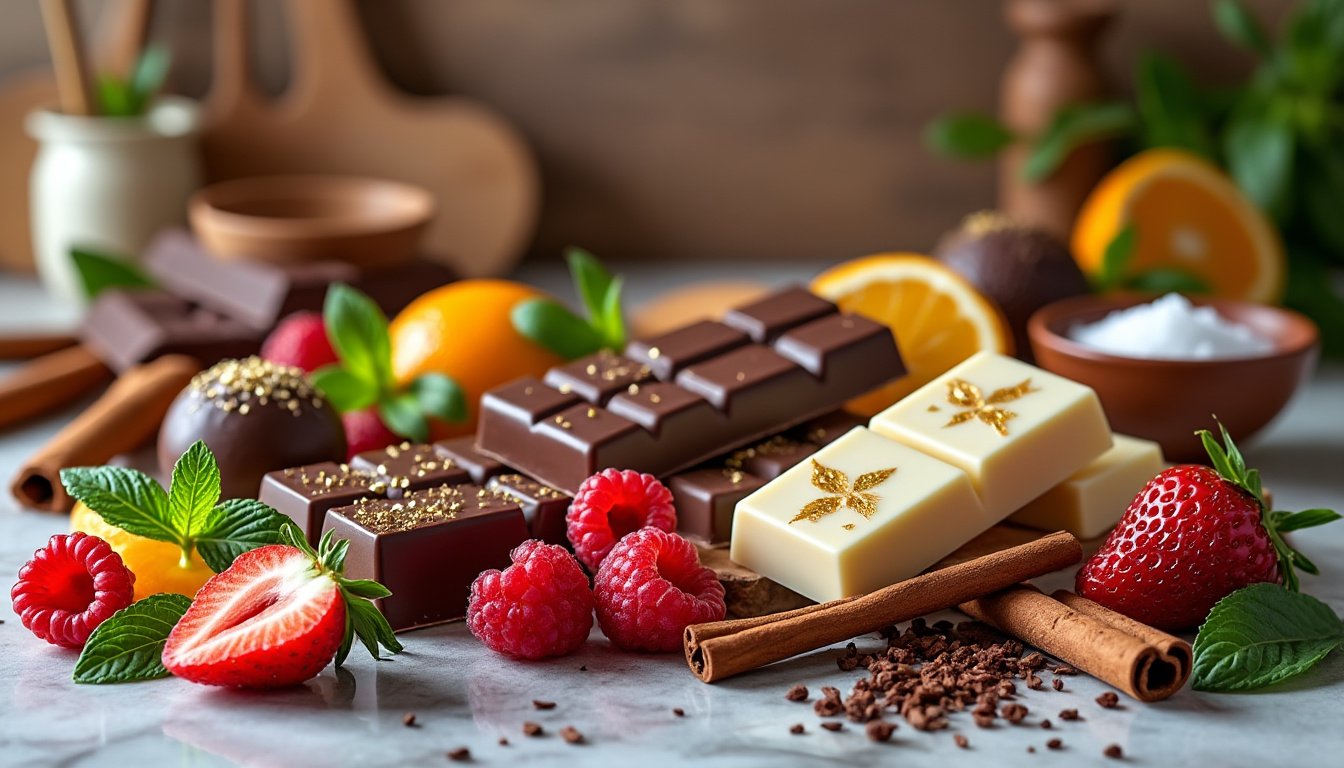 découvrez les meilleures associations de saveurs qui subliment le chocolat. explorez des combinaisons délicieuses et surprenantes pour éveiller vos papilles et enrichir vos recettes sucrées avec des accords parfaits.