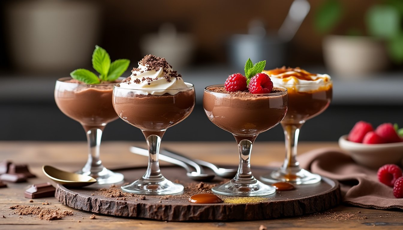 découvrez nos délicieuses recettes de mousse au chocolat, simples et savoureuses, idéales pour ravir vos papilles et impressionner vos convives. que vous soyez amateur de chocolat noir, au lait ou blanc, trouvez la recette parfaite pour toutes les occasions.