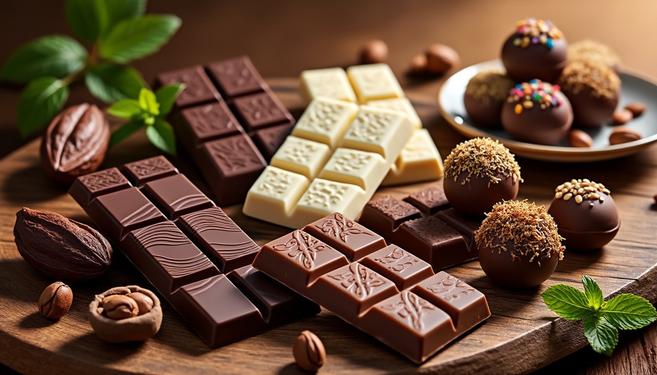 découvrez les dernières tendances en matière de chocolat avec notre exploration des nouvelles textures et formats qui révolutionnent le plaisir gourmand. plongez dans un monde de créativité chocolatée et laissez-vous séduire par des innovations délicieuses.