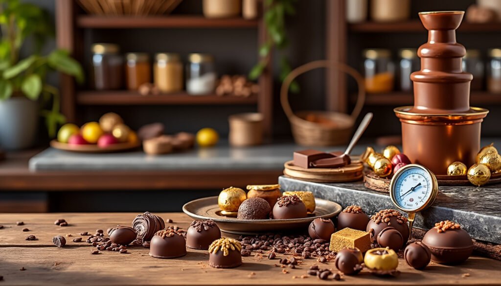 découvrez les secrets du chocolat de couverture, ses usages variés et ses spécificités techniques. apprenez comment choisir le bon chocolat pour vos créations culinaires et maîtrisez l'art de la chocolaterie avec nos conseils experts.