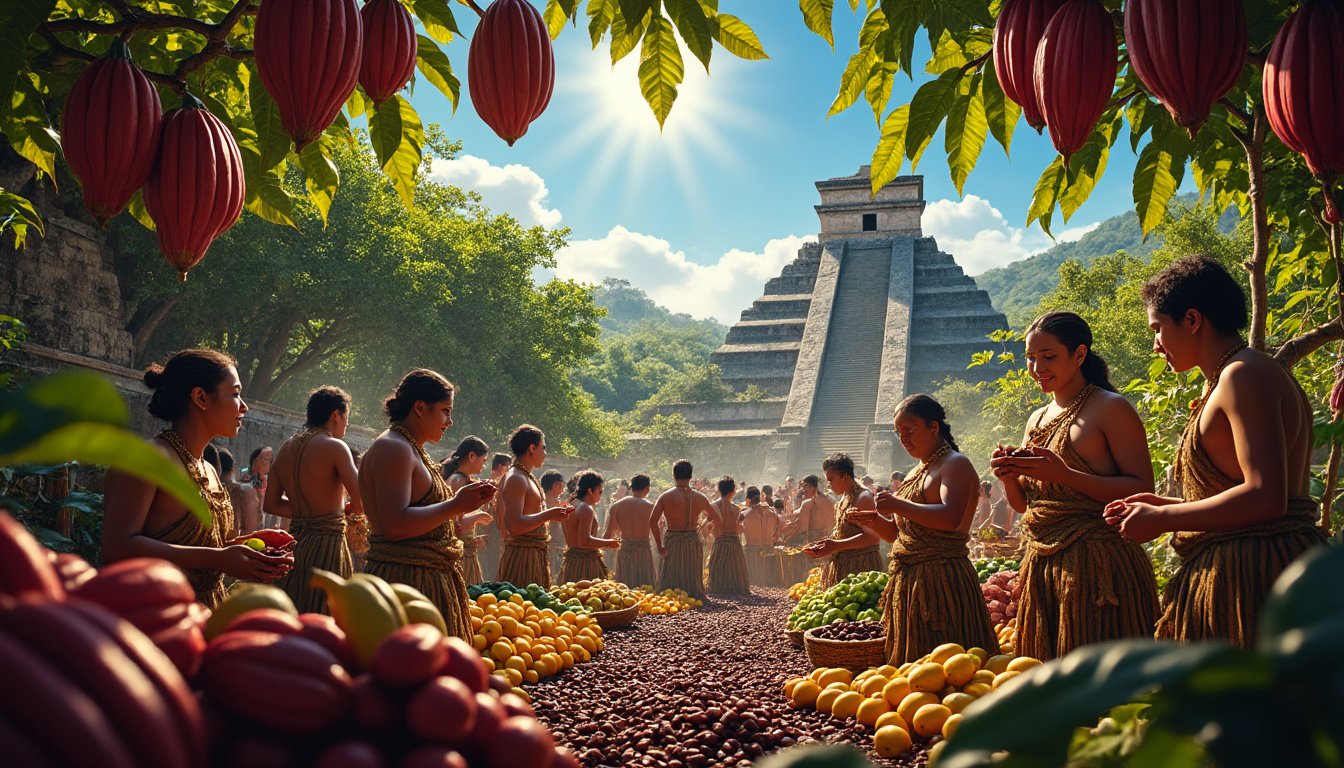 découvrez pourquoi le cacao était surnommé 'l'or des dieux', en explorant son histoire fascinante, son rôle culturel et économique dans les civilisations précolombiennes, ainsi que ses qualités uniques qui en ont fait un trésor sacré.