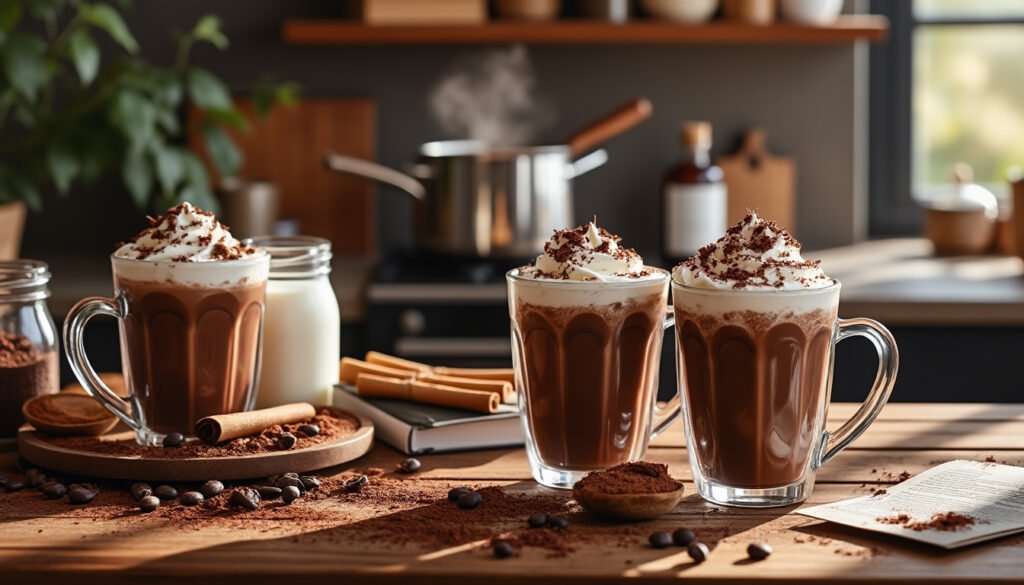 découvrez des recettes de boissons chocolatées maison faciles à préparer pour régaler vos proches. apprenez à concocter des chocolats chauds crémeux, des frappés rafraîchissants et bien plus, avec des ingrédients simples et des astuces délicieuses !