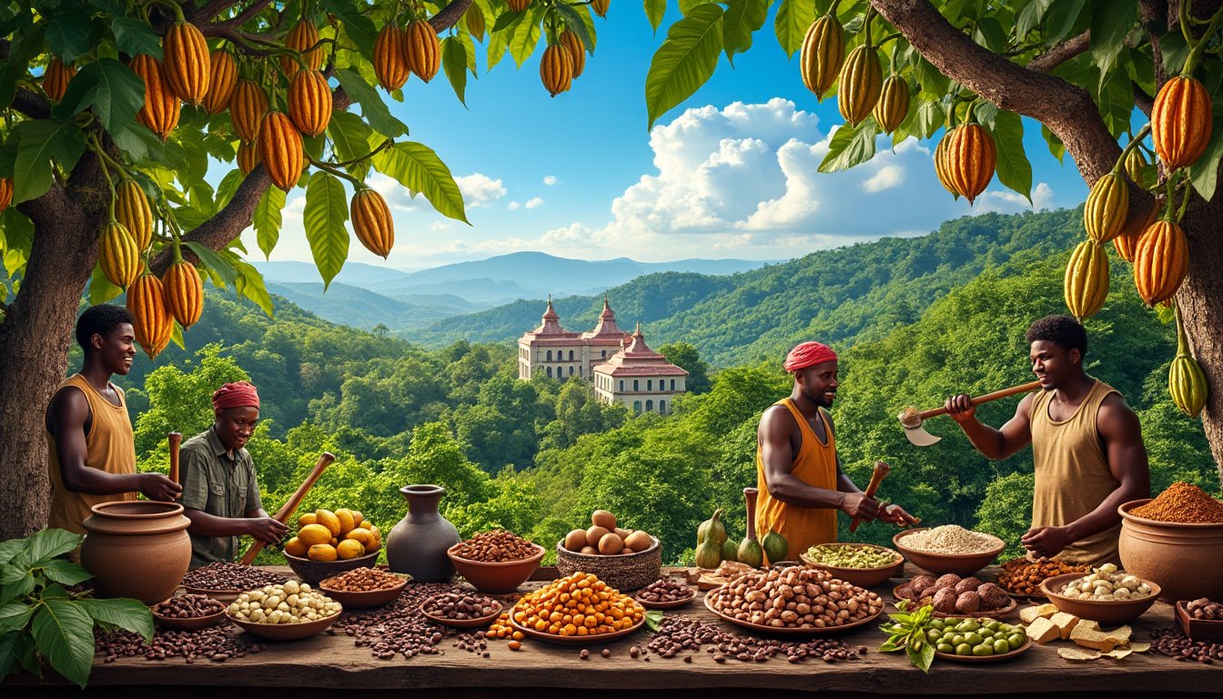 découvrez tout ce qu'il faut savoir sur la culture du cacao à travers le monde : ses origines, ses méthodes de culture, les pays producteurs et l'impact sur l'environnement et l'économie.