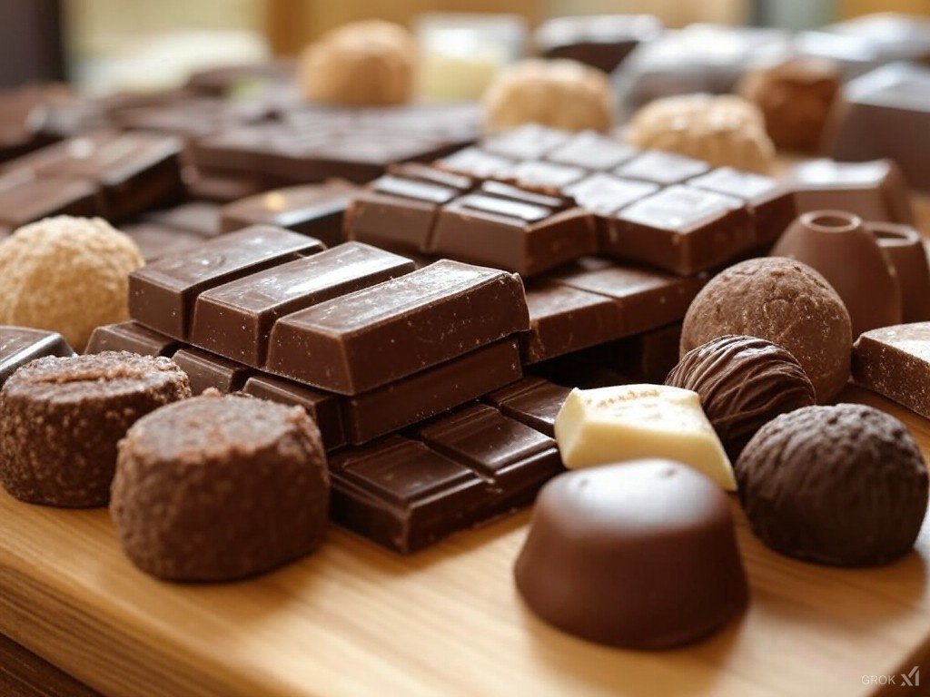 Types de chocolats