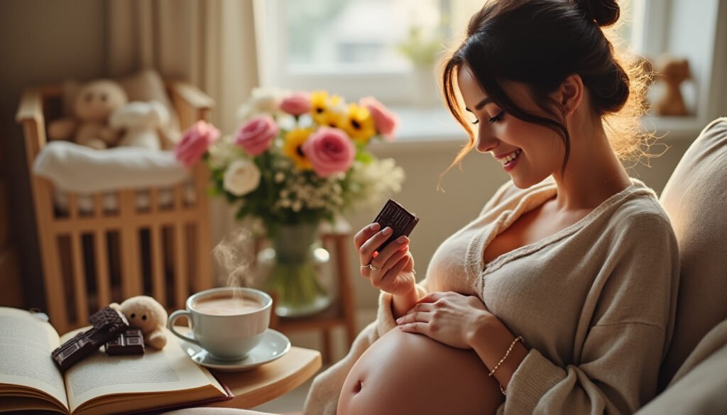 découvrez les bienfaits étonnants du chocolat pendant la grossesse. apprenez comment ce délice peut apporter des avantages tant pour la maman que pour le bébé, tout en savourant ces instants gourmands et nutritifs.