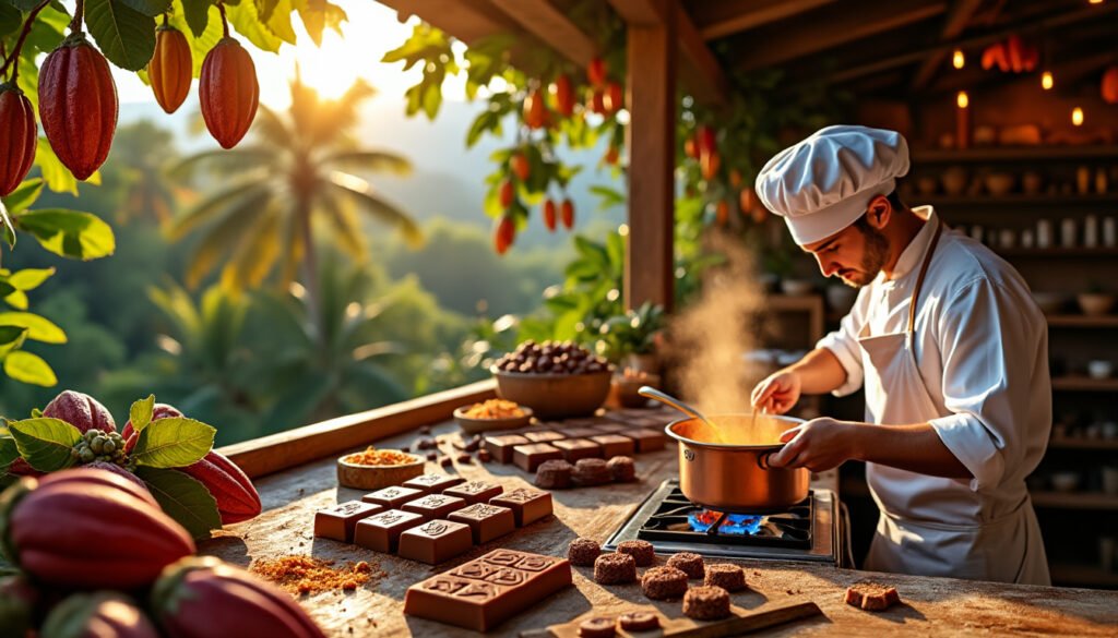 découvrez le chocolat blond, une délicieuse innovation chocolatée qui allie douceur et notes caramélisées. plongez dans son processus de fabrication unique et savourez ses subtilités gourmandes.