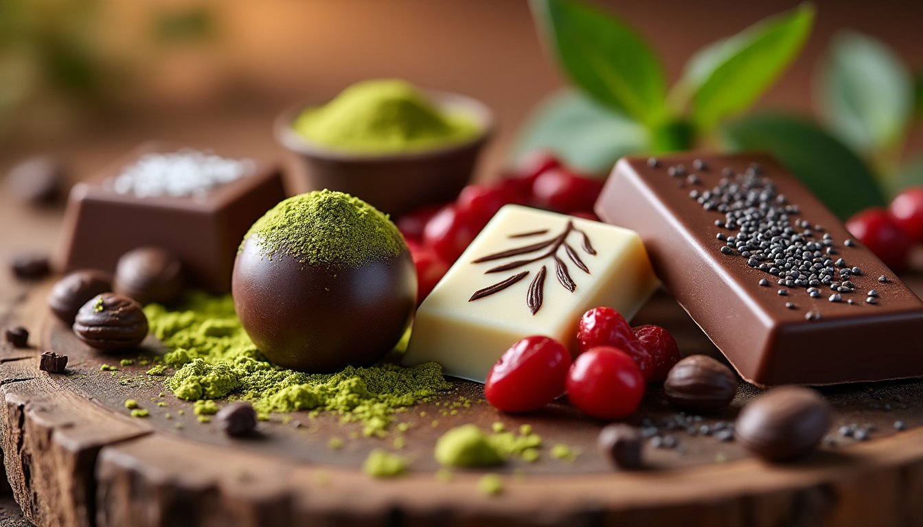 découvrez comment allier plaisir et bien-être avec notre sélection de chocolats aux super-aliments. une harmonie parfaite entre gourmandise et santé pour satisfaire vos papilles tout en nourrissant votre corps.