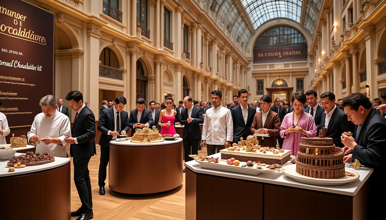 découvrez l'univers fascinant des compétitions internationales de chocolatiers, où le talent exceptionnel des artisans du chocolat s'allie à la créativité artistique. plongez dans cet événement unique qui célèbre la maîtrise et l'innovation au service de la gourmandise.