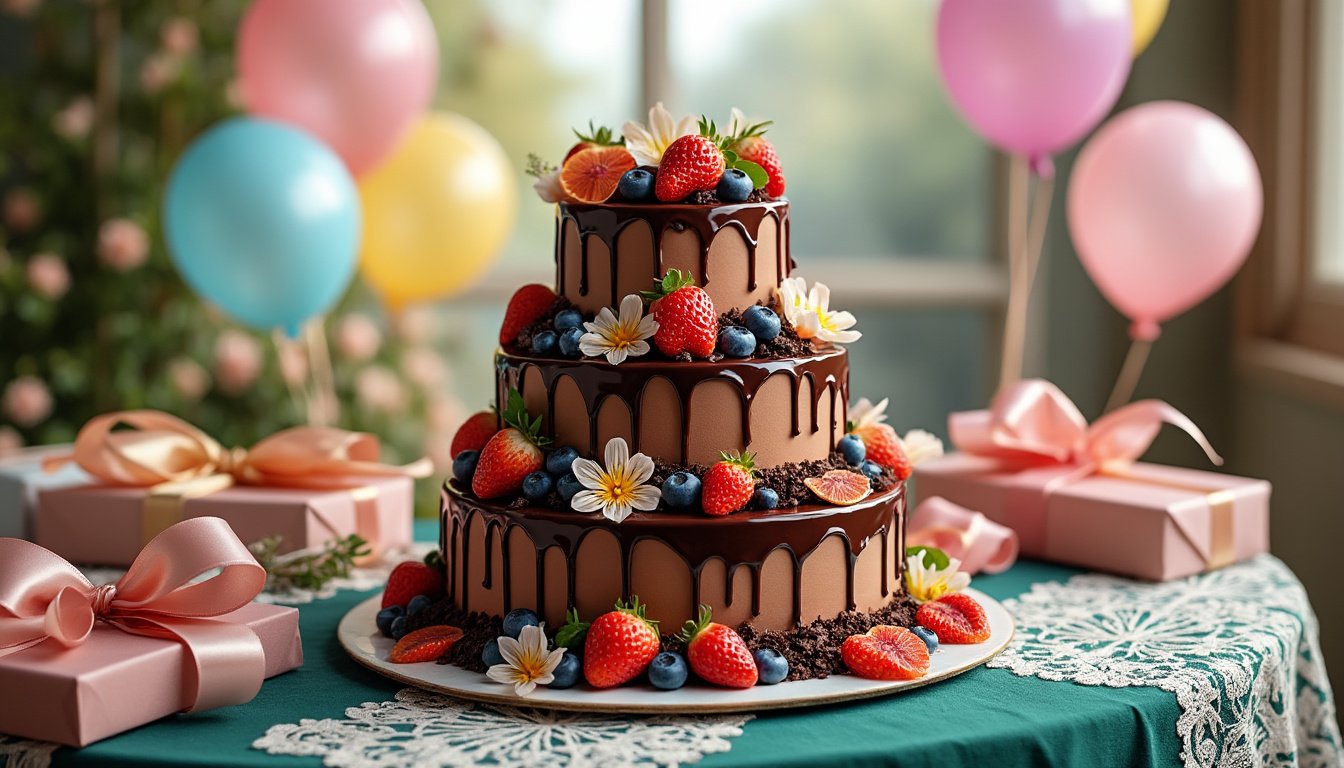 découvrez des idées et inspirations irrésistibles pour des gâteaux d'anniversaire au chocolat qui raviront vos invités. explorez des recettes créatives et des astuces de décoration pour rendre chaque célébration unique et mémorable.