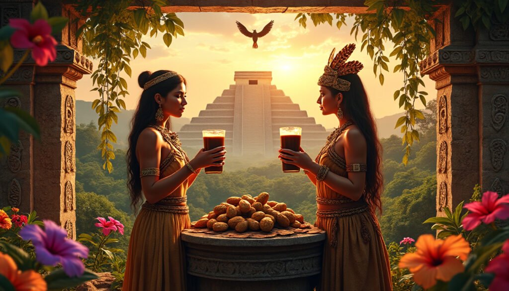 découvrez les fascinantes légendes du cacao dans la mythologie maya et aztèque, révélant comment ce précieux grain était perçu comme un cadeau des dieux, symbole de richesse et de fertilité. plongez dans un monde où le cacao transcende la simple consommation, devenant un véritable pilier culturel et spirituel.