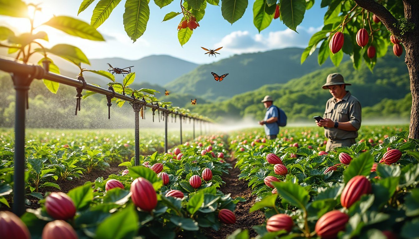 découvrez comment les techniques modernes d'irrigation peuvent transformer la culture du cacao. améliorez vos rendements grâce aux innovations agronomiques et optimisez la qualité de votre production tout en préservant l'environnement.