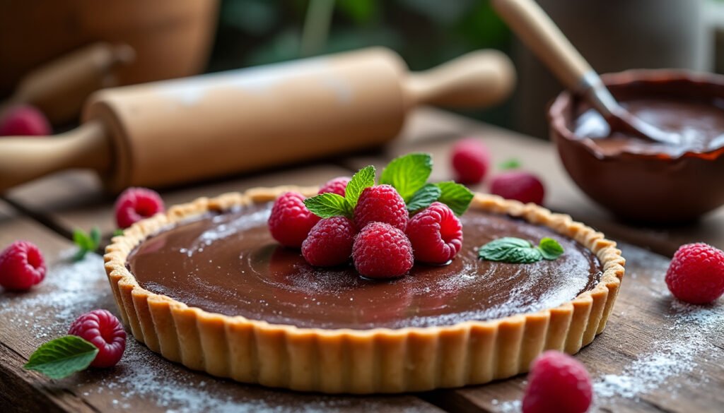 découvrez nos astuces infaillibles pour réussir une tarte au chocolat parfaite ! apprenez à préparer une pâte croustillante et une ganache fondante qui raviront vos papilles. idéale pour toutes les occasions, cette recette ajoutera une touche gourmande à vos desserts.