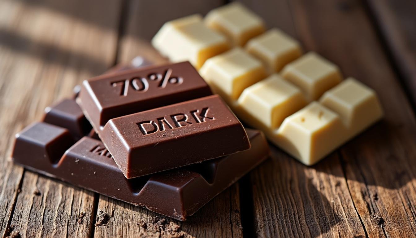 découvrez les différences entre le chocolat noir et le chocolat au lait à travers une analyse approfondie de leurs bienfaits et de leur composition. explorez les nutritionnels, les saveurs et les impacts sur votre santé pour faire un choix éclairé.