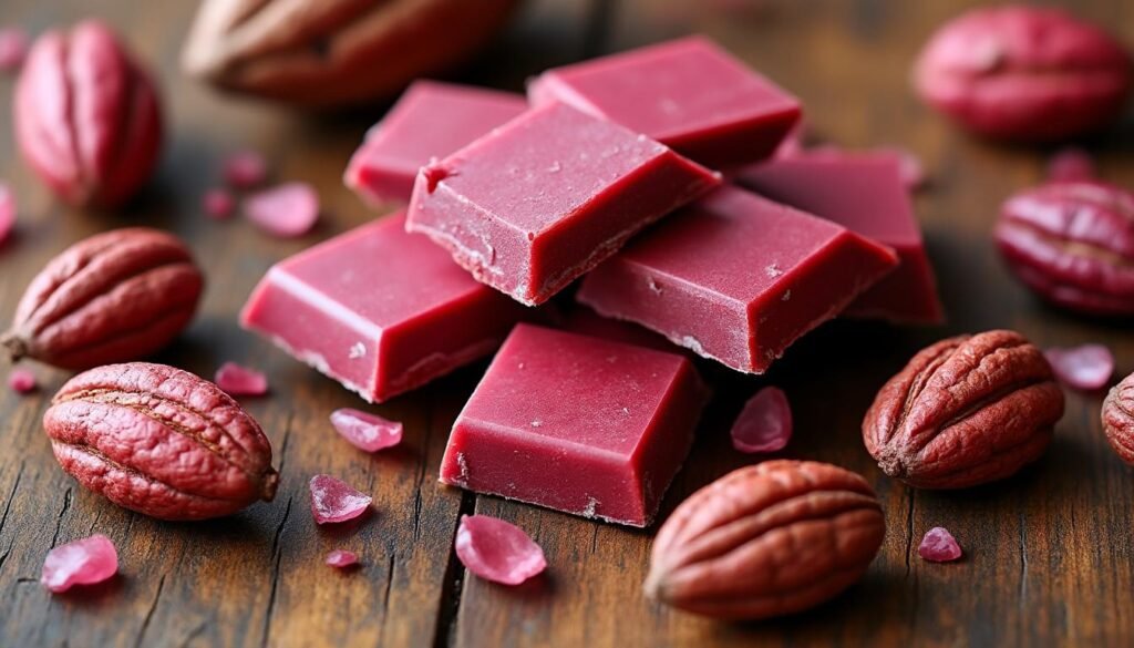 découvrez le chocolat ruby, une délicieuse innovation du monde chocolatier. explorez son origine fascinante, ses caractéristiques uniques et son goût subtil. plongez dans l'univers du chocolat ruby pour savourer une expérience gustative inédite.