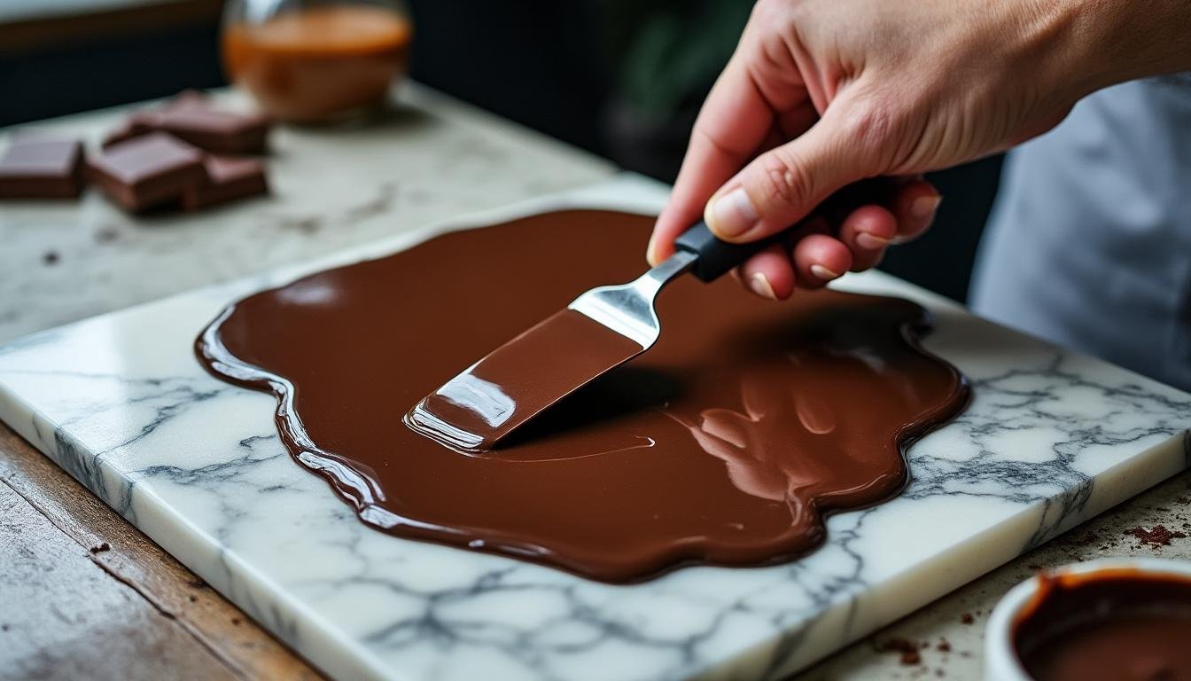 découvrez notre guide complet en 7 étapes pour réussir le tempérage du chocolat. astuces, conseils et techniques pour obtenir un chocolat lisse, brillant et croquant à chaque fois !