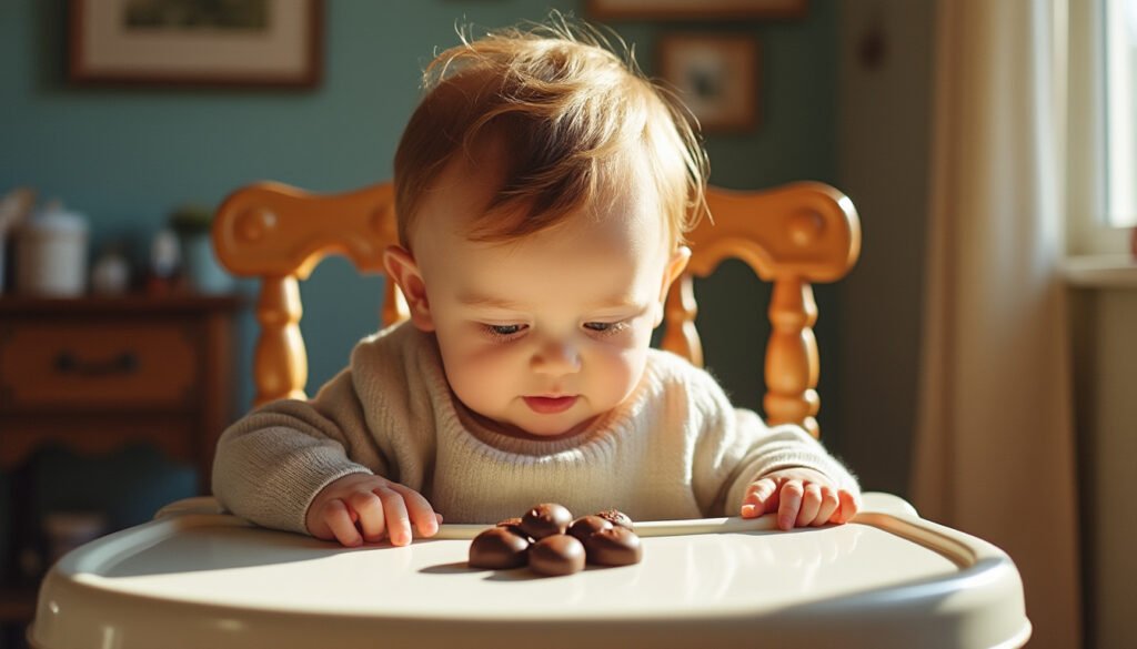 découvrez pourquoi il est conseillé d'éviter de donner du chocolat aux enfants avant l'âge de 2 ans : risques d'allergies, de troubles digestifs et conseils pour une alimentation adaptée.