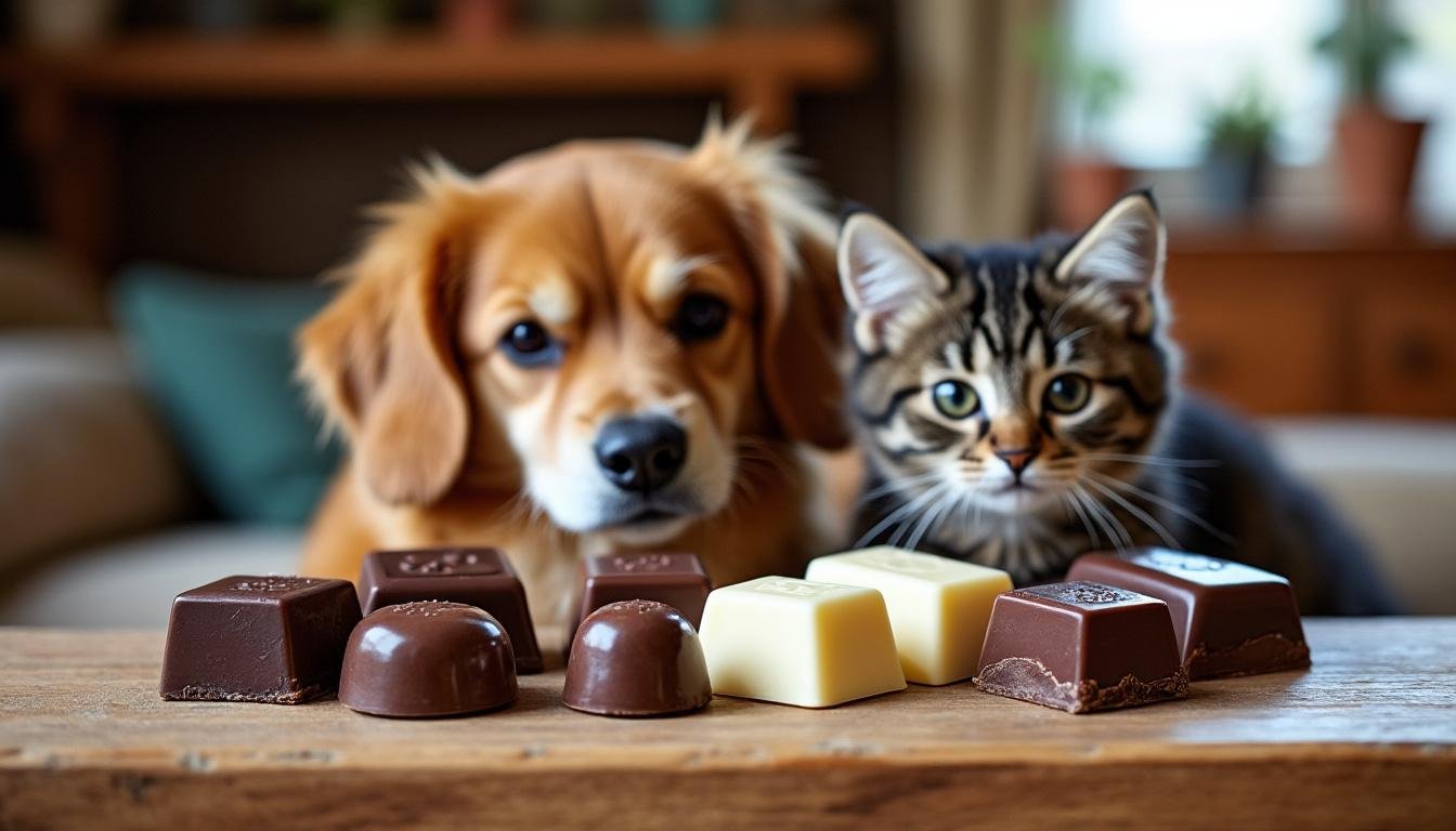 découvrez quel type de chocolat est le plus dangereux pour les animaux, les risques pour leur santé et les précautions à prendre pour éviter une intoxication.