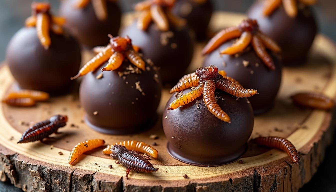 découvrez la nouvelle tendance gourmande : le chocolat aux insectes et aux grillons, alliant saveurs étonnantes et nutrition durable pour une expérience unique.