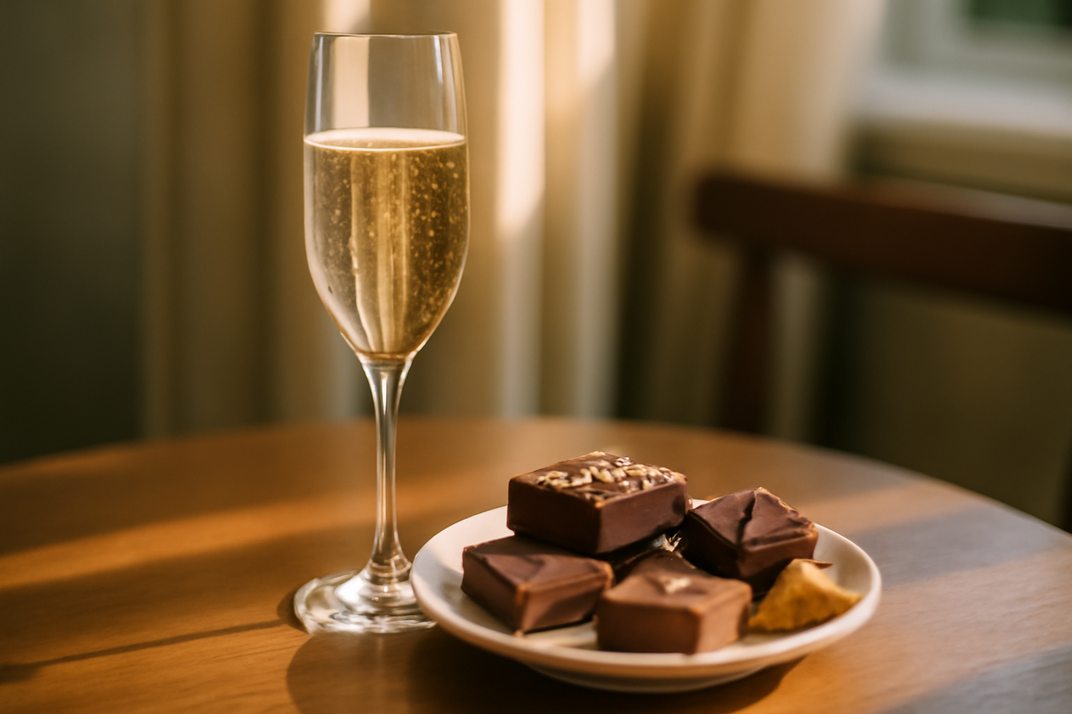découvrez l'harmonie parfaite entre le chocolat et le champagne, un mariage exquis qui ravira vos papilles lors de vos moments gourmands.