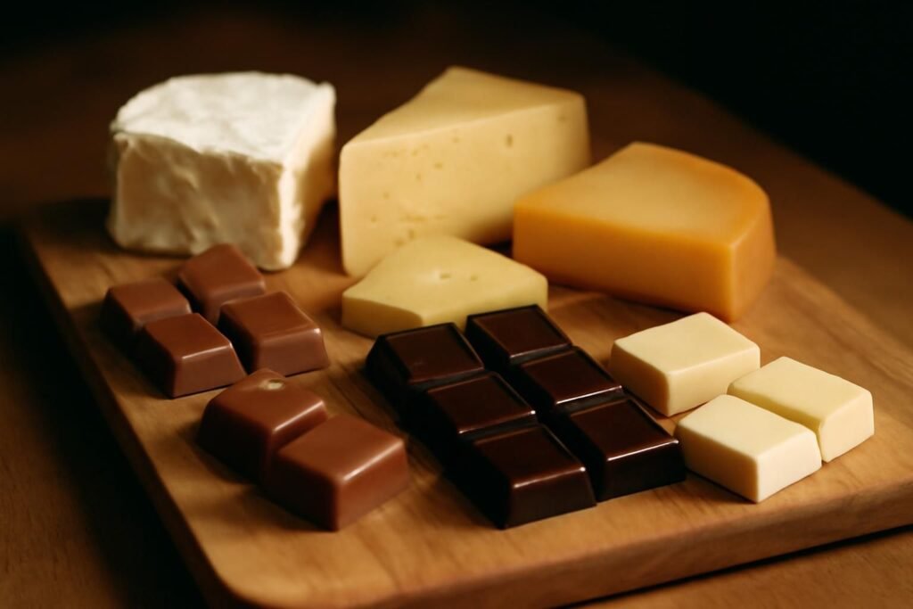 découvrez les meilleures combinaisons de chocolat et fromage pour des accords gourmands et surprenants qui éveilleront vos papilles.