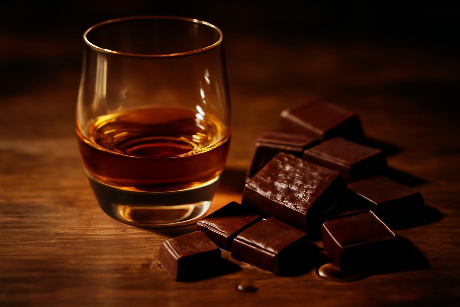 découvrez l'harmonie parfaite entre chocolat et whisky, une expérience gustative unique qui ravira les amateurs de saveurs riches et raffinées.