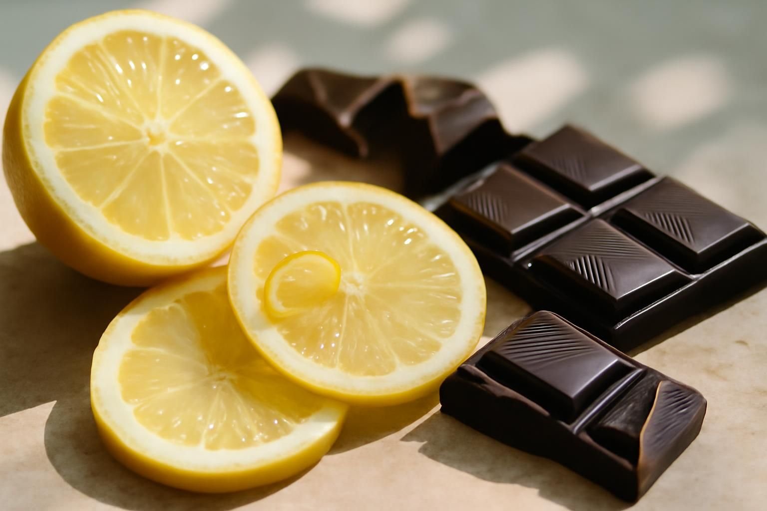 découvrez l'harmonie parfaite entre l'acidité du citron et la douceur du chocolat pour des recettes gourmandes et originales.