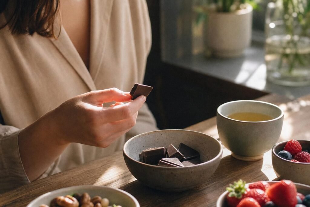 découvrez comment intégrer le chocolat noir dans votre régime alimentaire tout en gardant une alimentation équilibrée et profiter de ses bienfaits sans culpabilité.